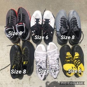 Basketball shoe lot!
